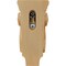Ekena Millwork 3"W x 1 3/4"D x 6"H Extra Small Traditional Pilaster Wood Corbel, Red Oak CORW03X02X06PTRO - alternate 4
